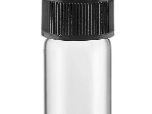 17 x 60mm 2 dram (7.5ml) Clear Borosilicate Vial with 15-425 Cap