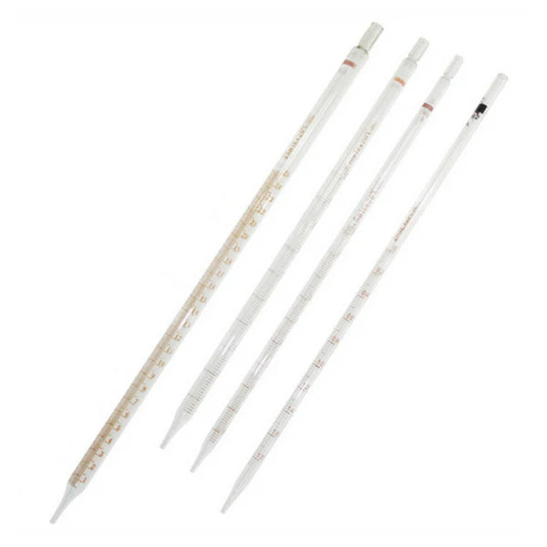 1 ml Serological Graduated Pipettes Class-A Borosilicate Glass
