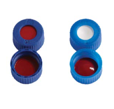 Clear Glass Screw Top, 2 ml, HPLC Autosampler Vials with PP Caps PTFE/Silicon Septa & write-on patch -100pk