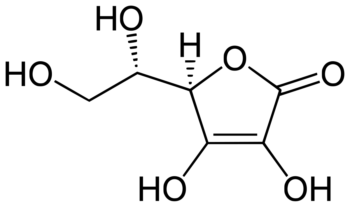 ASCORBIC ACID, 99% pure, powder, C₆H₈O₆