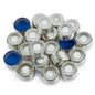 Magnetic Screw-Thread Headspace Caps, 18 mm and Blue PTFE/Silicone, 1.5 mm thick Septa for SPME, 1000-pk