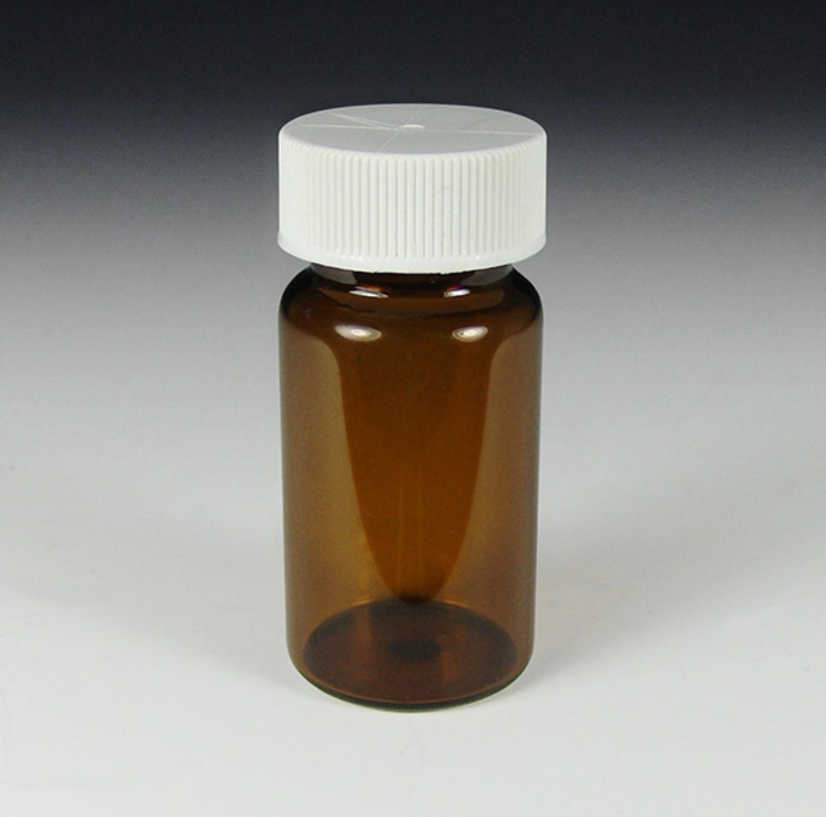 20mL Amber Glass Screw Vials with Caps, 1000 pk