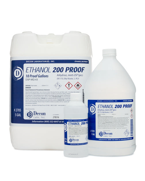 Decon Labs - 2716GEATP - ETHANOL 200 PROOF 1 PT (Each)