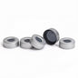 Caps crimp, headspace, with septa, 20 mm, silver aluminum cap, 1000/pk.